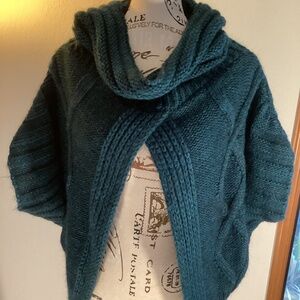 Tarnish Split Front Knit Sweater
